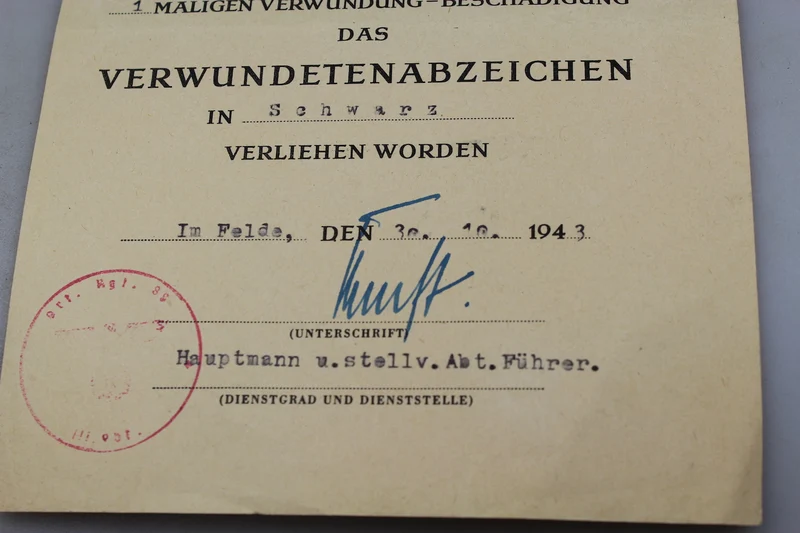 Zertifiziert für Wunden dritter Klasse