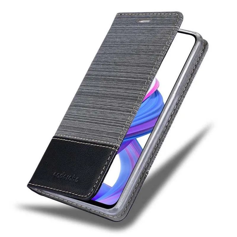Cadorabo Hülle kompatibel mit Honor 9X PRO Schutzhülle mit Magnetverschluss, Standfunktion und Kartenfach