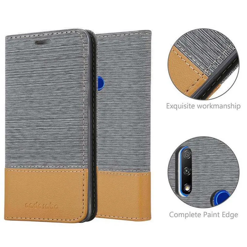 Cadorabo Hülle kompatibel mit Honor 9X Schutzhülle mit Magnetverschluss, Standfunktion und Kartenfach