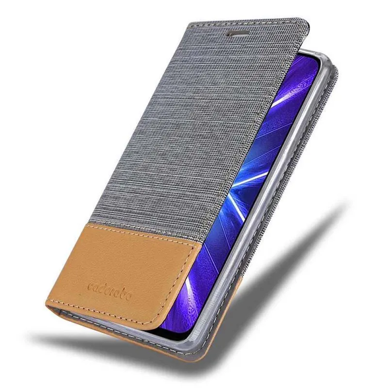 Cadorabo Hülle kompatibel mit Honor 9X Schutzhülle mit Magnetverschluss, Standfunktion und Kartenfach