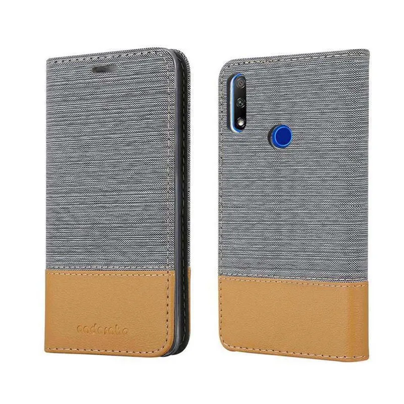 Cadorabo Hülle kompatibel mit Honor 9X Schutzhülle mit Magnetverschluss, Standfunktion und Kartenfach
