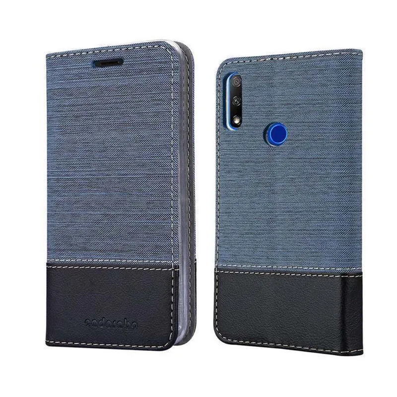 Cadorabo Hülle kompatibel mit Honor 9X Schutzhülle mit Magnetverschluss, Standfunktion und Kartenfach