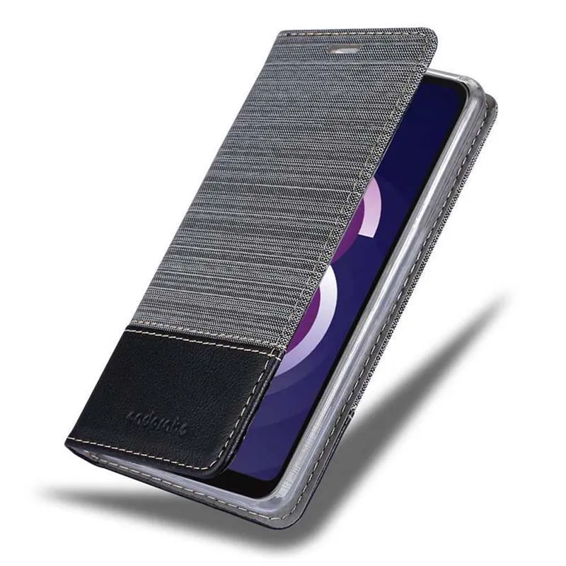 Cadorabo Hülle kompatibel mit Huawei Y5 2019 / Enjoy Play 8 / Honor 8S Schutzhülle mit Magnetverschluss, Standfunktion und Kartenfach
