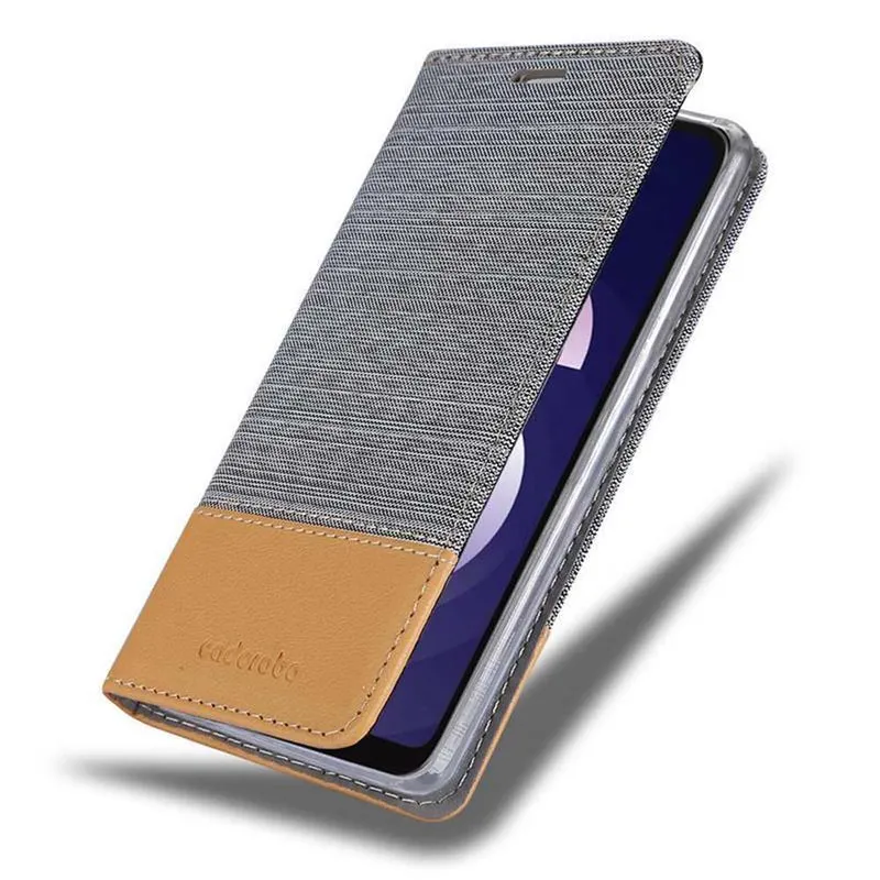 Cadorabo Hülle kompatibel mit Huawei Y5 2019 / Enjoy Play 8 / Honor 8S Schutzhülle mit Magnetverschluss, Standfunktion und Kartenfach