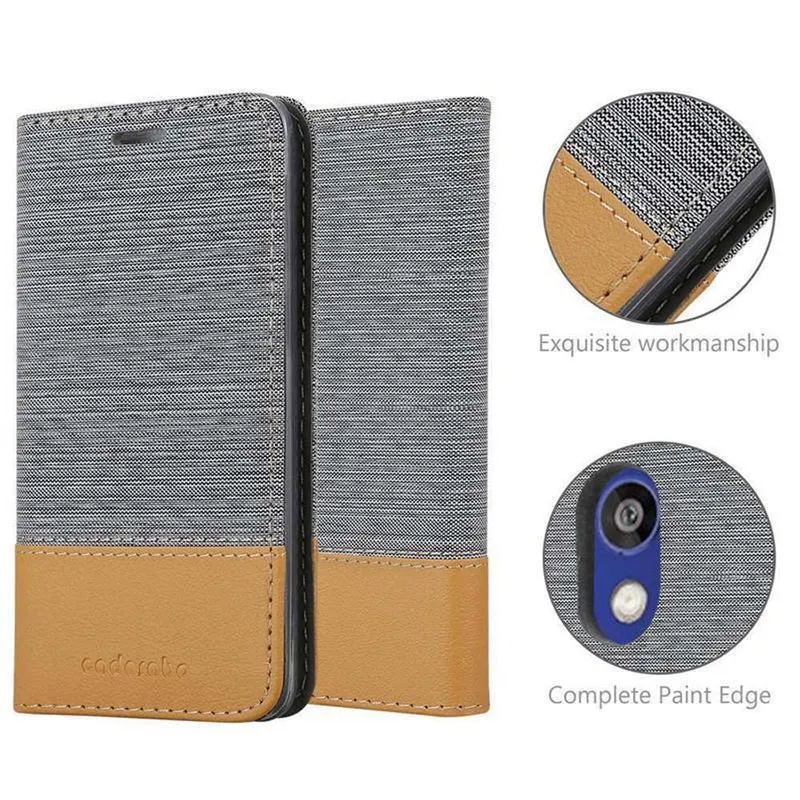 Cadorabo Hülle kompatibel mit Huawei Y5 2019 / Enjoy Play 8 / Honor 8S Schutzhülle mit Magnetverschluss, Standfunktion und Kartenfach