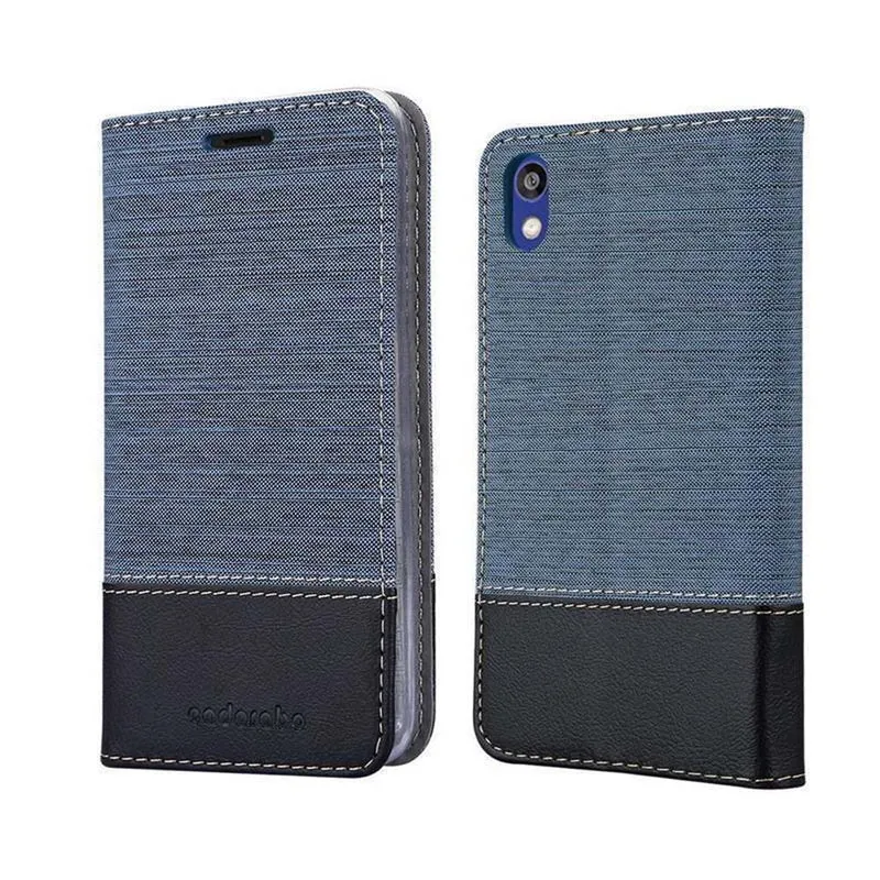 Cadorabo Hülle kompatibel mit Huawei Y5 2019 / Enjoy Play 8 / Honor 8S Schutzhülle mit Magnetverschluss, Standfunktion und Kartenfach