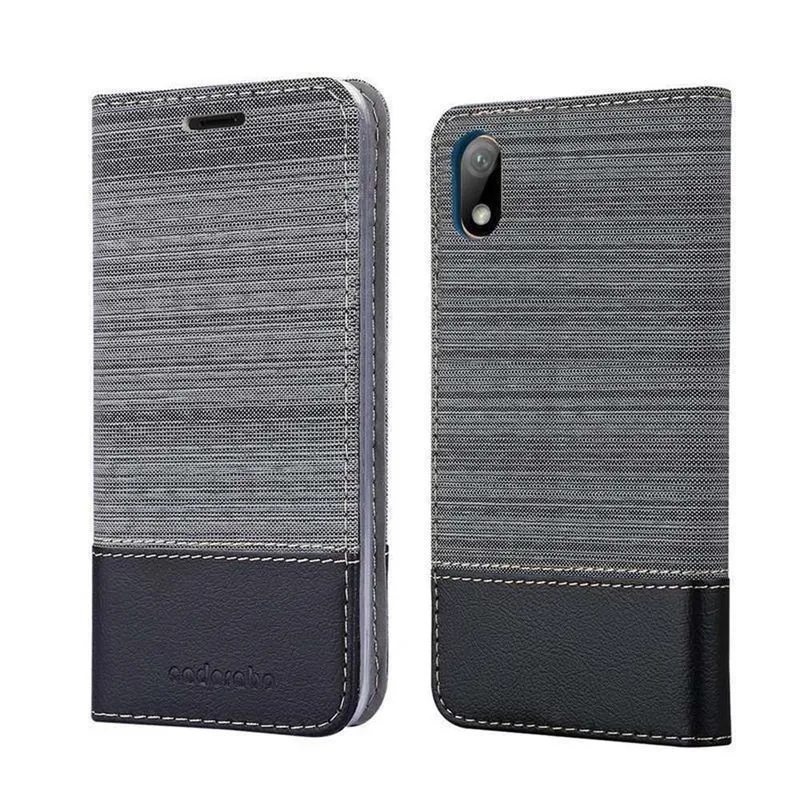 Cadorabo Hülle kompatibel mit Huawei Y5 2019 / Enjoy Play 8 / Honor 8S Schutzhülle mit Magnetverschluss, Standfunktion und Kartenfach