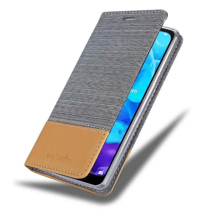 Cadorabo Hülle kompatibel mit Huawei Y5 2019 / Enjoy Play 8 / Honor 8S Schutzhülle mit Magnetverschluss, Standfunktion und Kartenfach