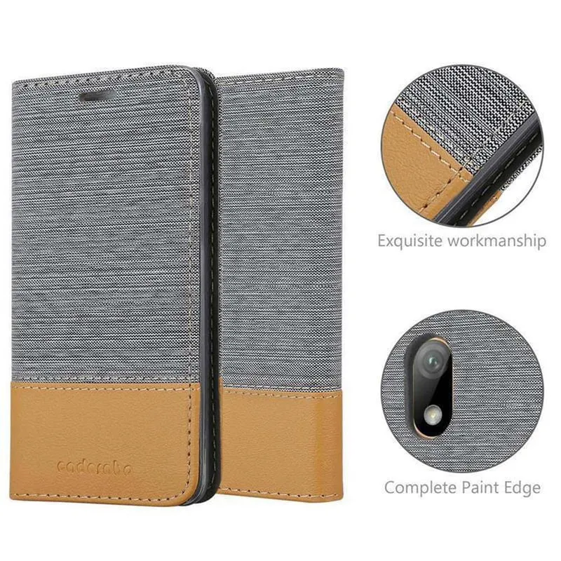 Cadorabo Hülle kompatibel mit Huawei Y5 2019 / Enjoy Play 8 / Honor 8S Schutzhülle mit Magnetverschluss, Standfunktion und Kartenfach
