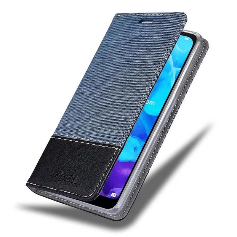Cadorabo Hülle kompatibel mit Huawei Y5 2019 / Enjoy Play 8 / Honor 8S Schutzhülle mit Magnetverschluss, Standfunktion und Kartenfach