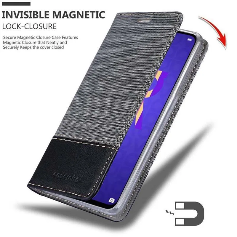 Cadorabo Hülle kompatibel mit Honor 20 / 20S / Huawei NOVA 5T Schutzhülle mit Magnetverschluss, Standfunktion und Kartenfach