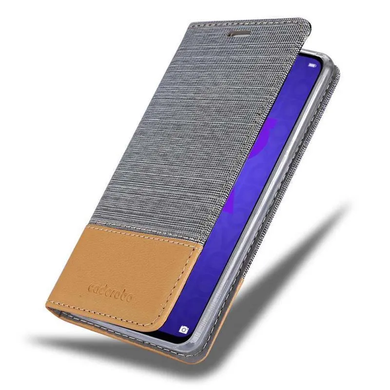 Cadorabo Hülle kompatibel mit Honor 20 / 20S / Huawei NOVA 5T Schutzhülle mit Magnetverschluss, Standfunktion und Kartenfach
