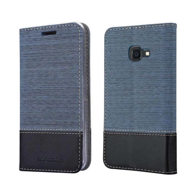 Cadorabo Hülle kompatibel mit Samsung Galaxy XCover 4 / XCover 4s Schutzhülle mit Magnetverschluss, Standfunktion und Kartenfach