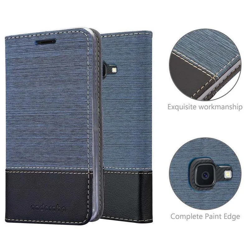 Cadorabo Hülle kompatibel mit Samsung Galaxy XCover 4 / XCover 4s Schutzhülle mit Magnetverschluss, Standfunktion und Kartenfach