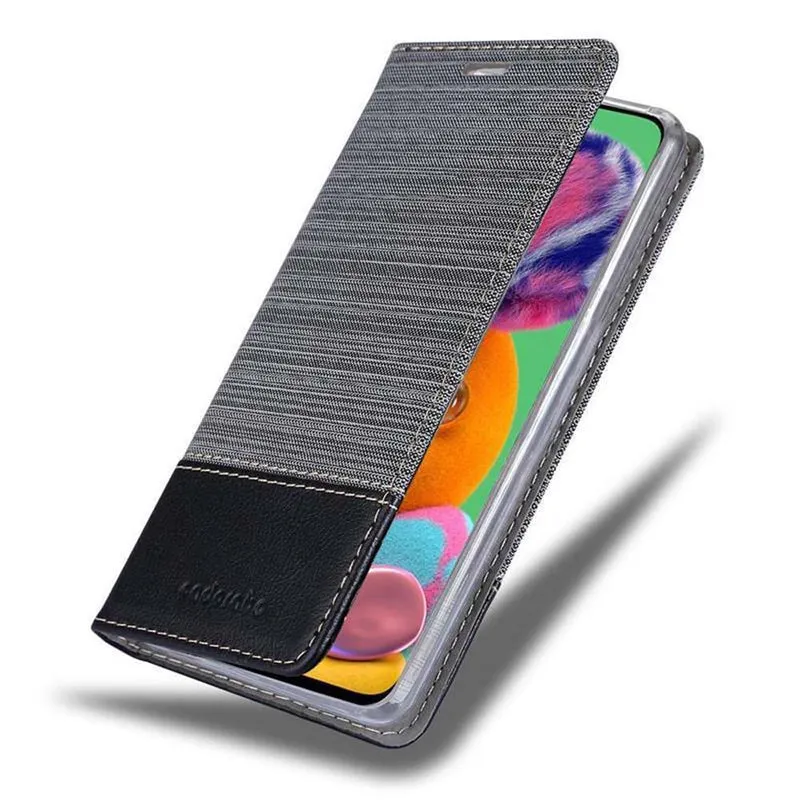 Cadorabo Hülle kompatibel mit Samsung Galaxy A90 5G Schutzhülle mit Magnetverschluss, Standfunktion und Kartenfach