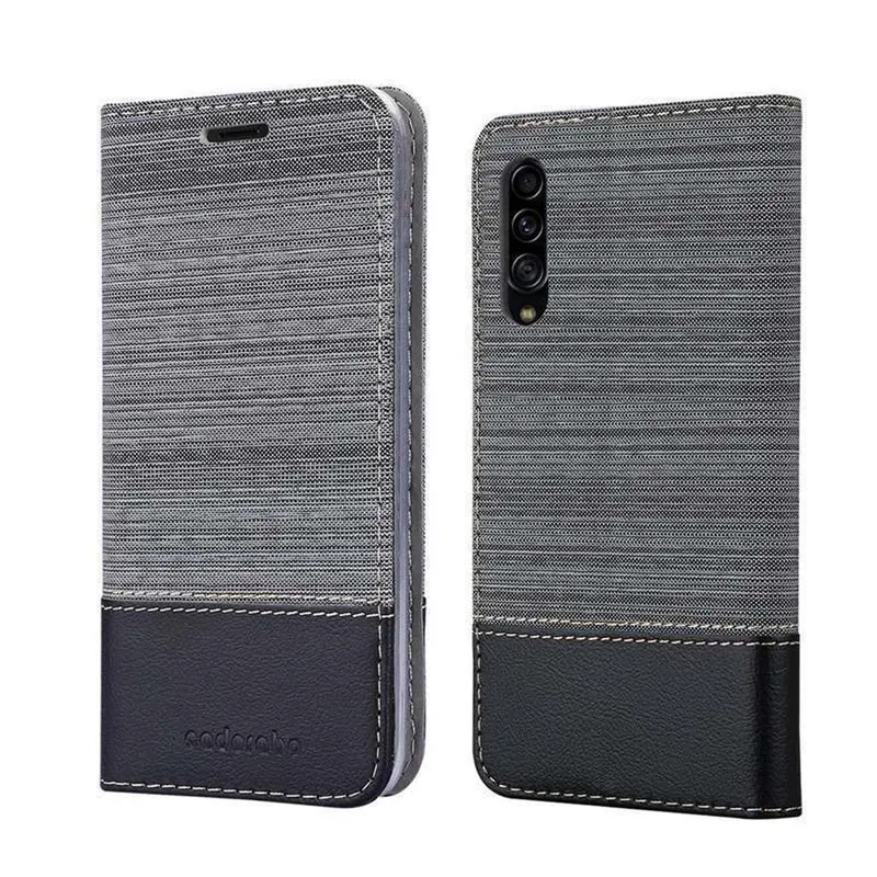 Cadorabo Hülle kompatibel mit Samsung Galaxy A90 5G Schutzhülle mit Magnetverschluss, Standfunktion und Kartenfach