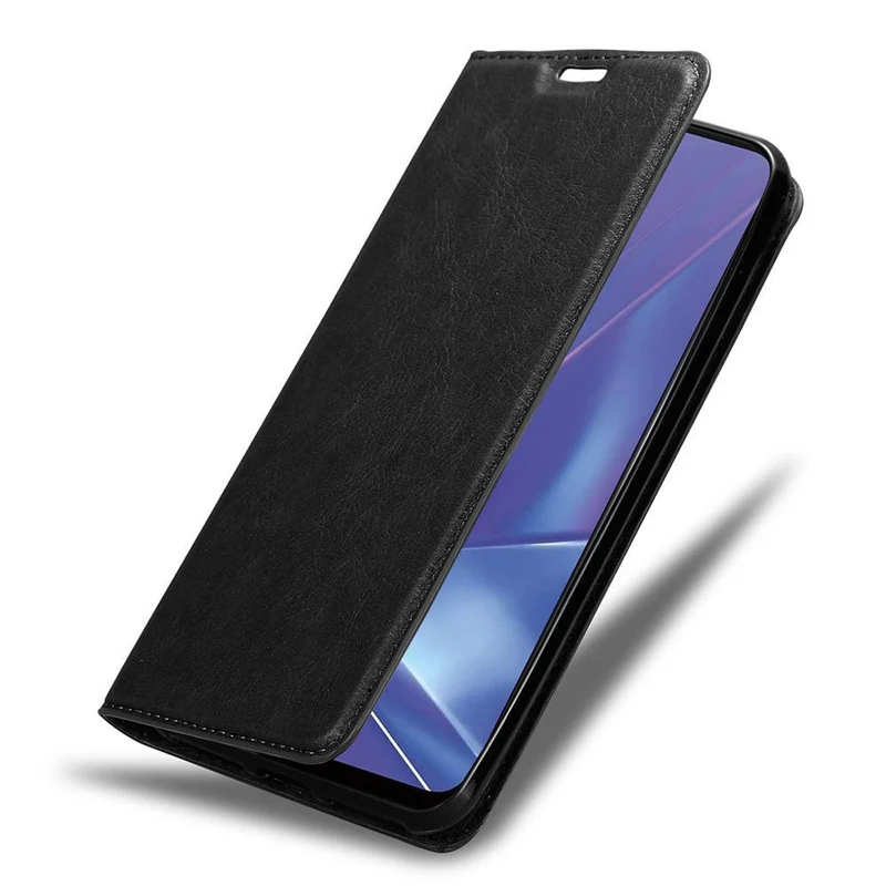 Cadorabo Hülle kompatibel mit Oppo A52 Schutzhülle mit Magnetverschluss, Standfunktion und Kartenfach