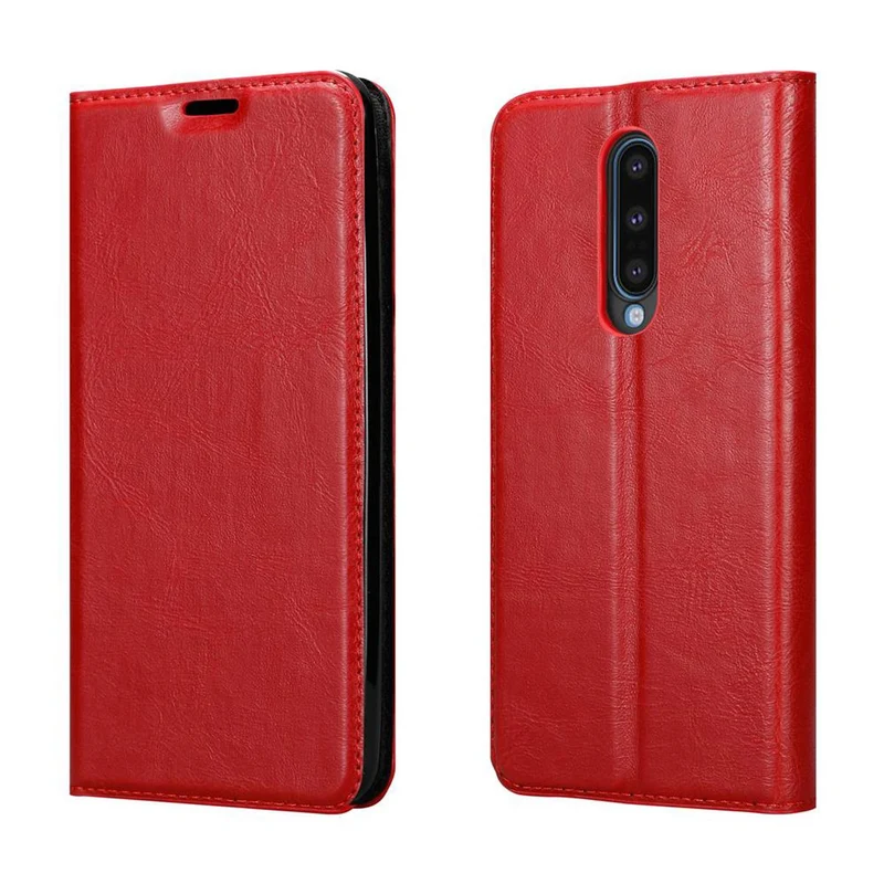 Cadorabo Hülle kompatibel mit OnePlus 8 Schutzhülle mit Magnetverschluss, Standfunktion und Kartenfach