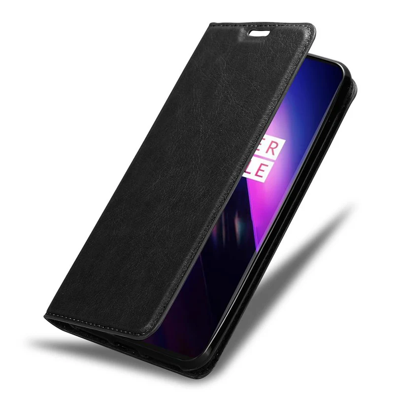 Cadorabo Hülle kompatibel mit OnePlus 8 Schutzhülle mit Magnetverschluss, Standfunktion und Kartenfach