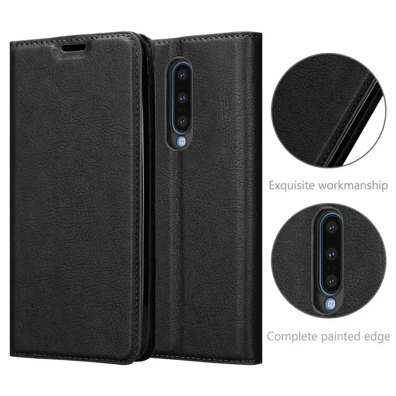 Cadorabo Hülle kompatibel mit OnePlus 8 Schutzhülle mit Magnetverschluss, Standfunktion und Kartenfach
