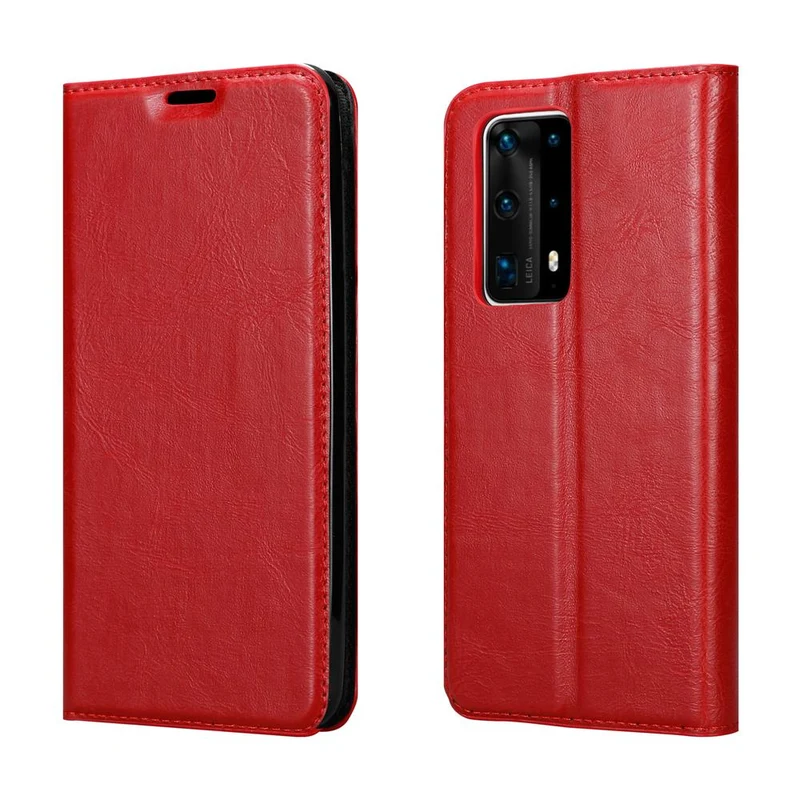 Cadorabo Hülle kompatibel mit Huawei P40 PRO / P40 PRO+ Schutzhülle mit Magnetverschluss, Standfunktion und Kartenfach