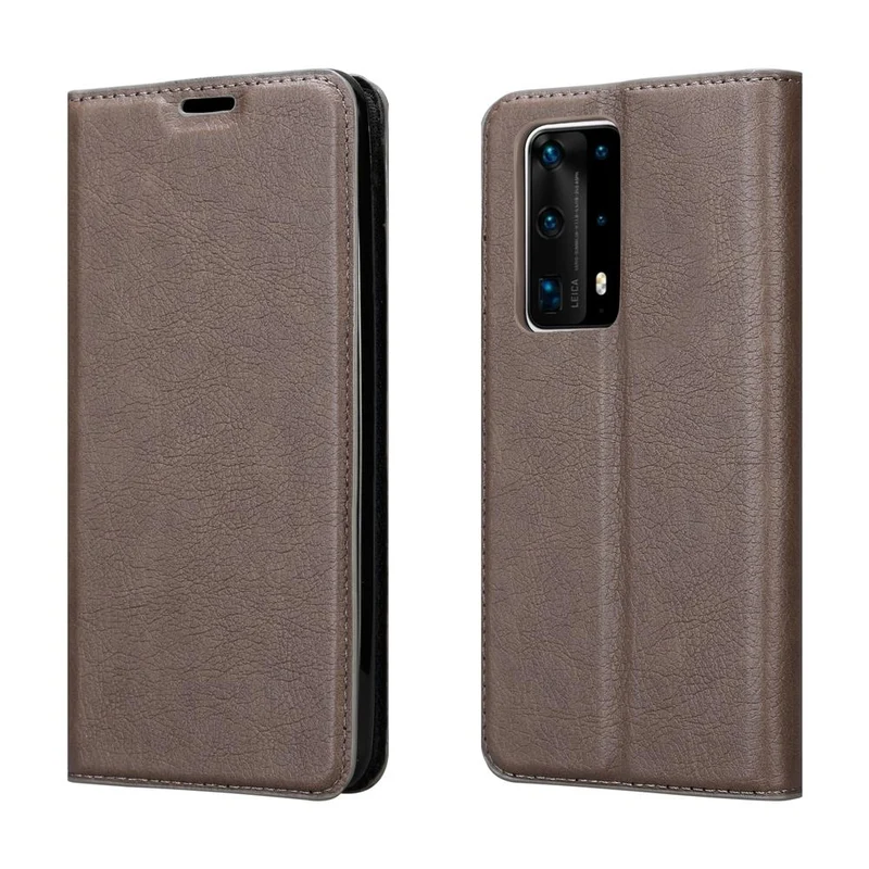 Cadorabo Hülle kompatibel mit Huawei P40 PRO / P40 PRO+ Schutzhülle mit Magnetverschluss, Standfunktion und Kartenfach