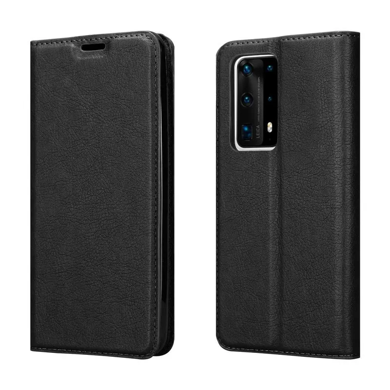 Cadorabo Hülle kompatibel mit Huawei P40 PRO / P40 PRO+ Schutzhülle mit Magnetverschluss, Standfunktion und Kartenfach