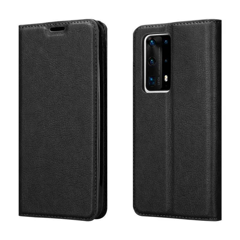 Cadorabo Hülle kompatibel mit Huawei P40 PRO / P40 PRO+ Schutzhülle mit Magnetverschluss, Standfunktion und Kartenfach