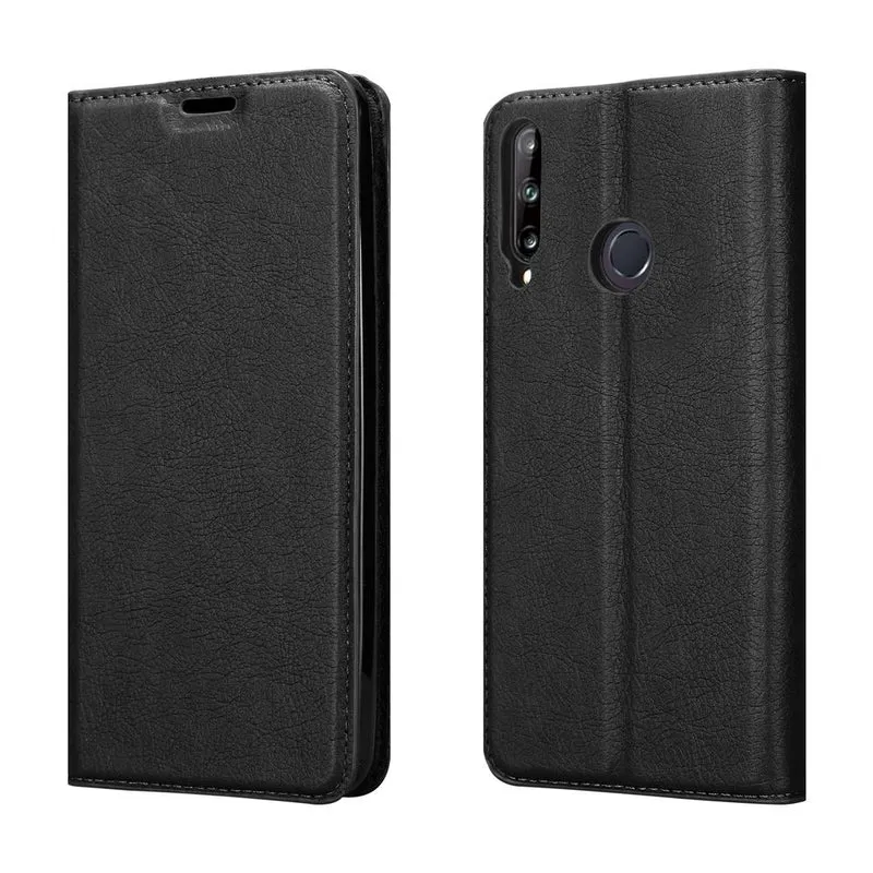 Cadorabo Hülle kompatibel mit Huawei P40 LITE E Schutzhülle mit Magnetverschluss, Standfunktion und Kartenfach