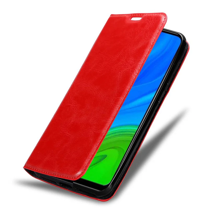 Cadorabo Hülle kompatibel mit Huawei P SMART 2020 Schutzhülle mit Magnetverschluss, Standfunktion und Kartenfach
