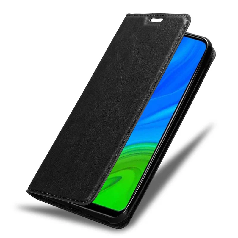 Cadorabo Hülle kompatibel mit Huawei P SMART 2020 Schutzhülle mit Magnetverschluss, Standfunktion und Kartenfach