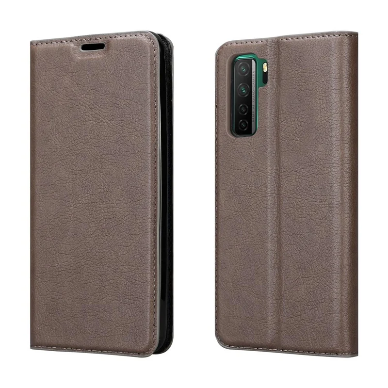 Cadorabo Hülle kompatibel mit Huawei NOVA 7 SE Schutzhülle mit Magnetverschluss, Standfunktion und Kartenfach