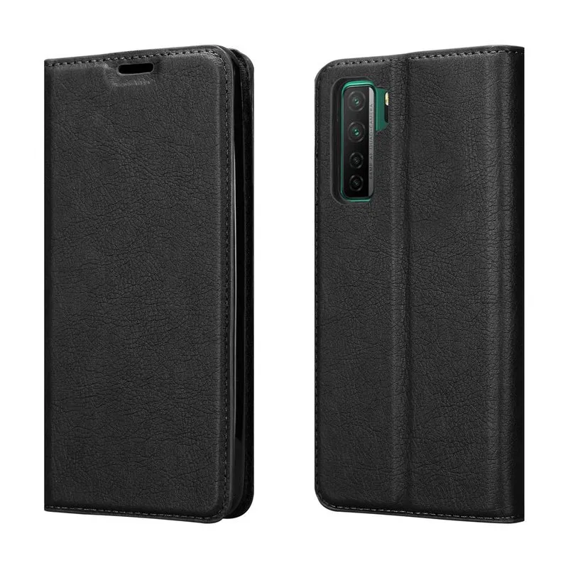 Cadorabo Hülle kompatibel mit Huawei NOVA 7 SE Schutzhülle mit Magnetverschluss, Standfunktion und Kartenfach