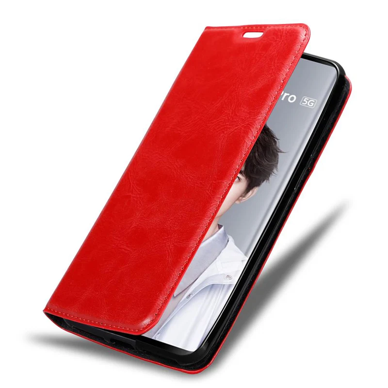 Cadorabo Hülle kompatibel mit Huawei NOVA 7 PRO 5G Schutzhülle mit Magnetverschluss, Standfunktion und Kartenfach
