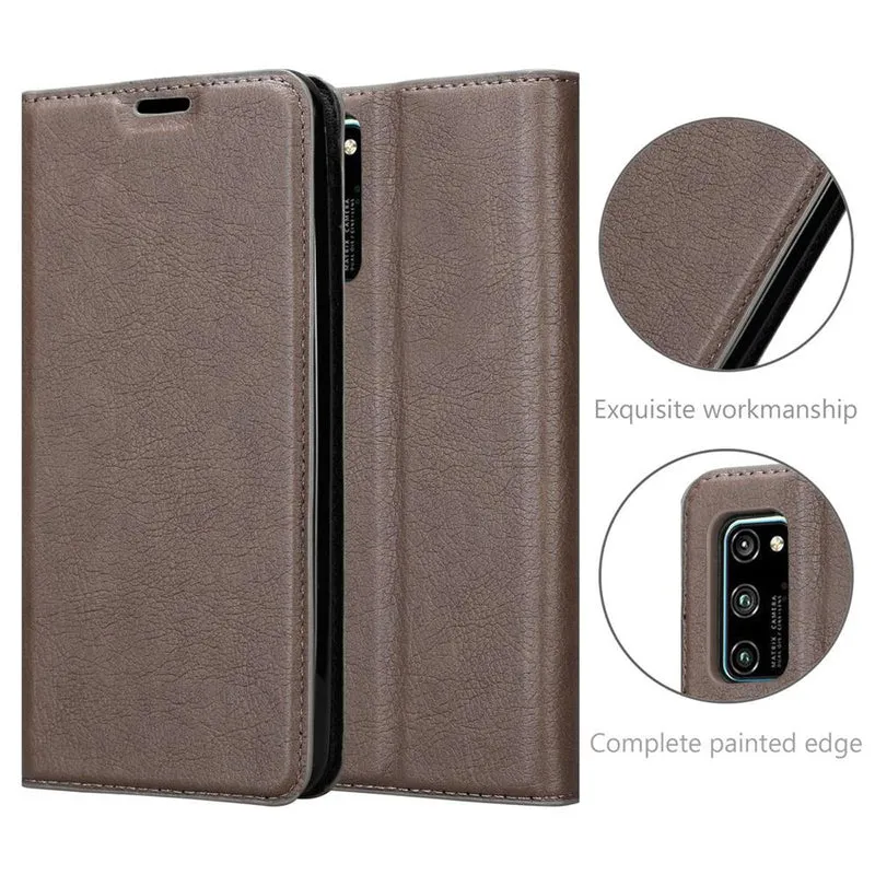 Cadorabo Hülle kompatibel mit Honor View 30 PRO Schutzhülle mit Magnetverschluss, Standfunktion und Kartenfach