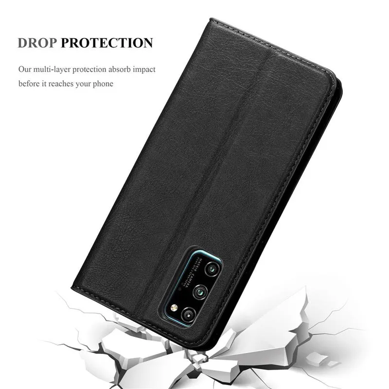 Cadorabo Hülle kompatibel mit Honor View 30 PRO Schutzhülle mit Magnetverschluss, Standfunktion und Kartenfach