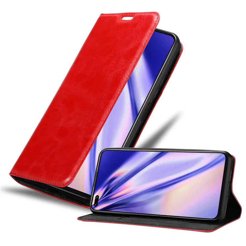 Cadorabo Hülle kompatibel mit Honor View 30 Schutzhülle mit Magnetverschluss, Standfunktion und Kartenfach