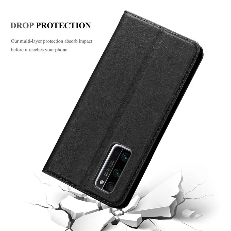Cadorabo Hülle kompatibel mit Honor 30 PRO Schutzhülle mit Magnetverschluss, Standfunktion und Kartenfach