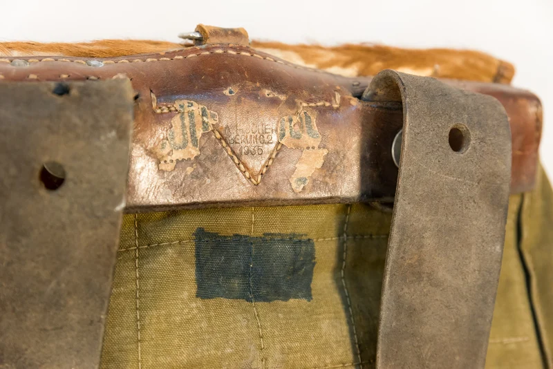 WH WW 2 Rucksack vom Typ „Affe“.