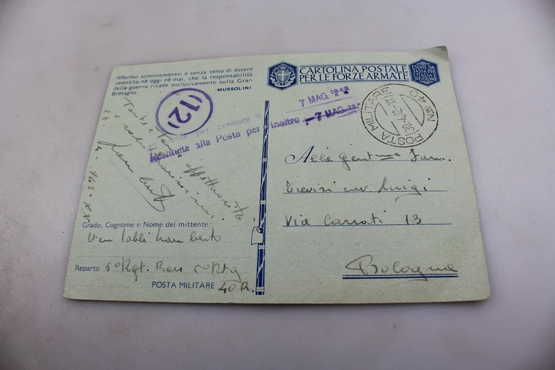 Postkarte FFAA "Europa gegen Anti-Europa"