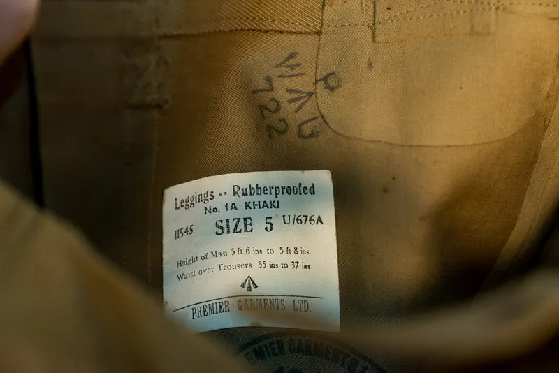 Spezifische britische Bikerhosen/Overalls aus dem 2. Weltkrieg