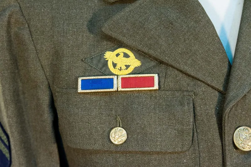 Dienstjacke der US-Armee aus dem 2. Weltkrieg