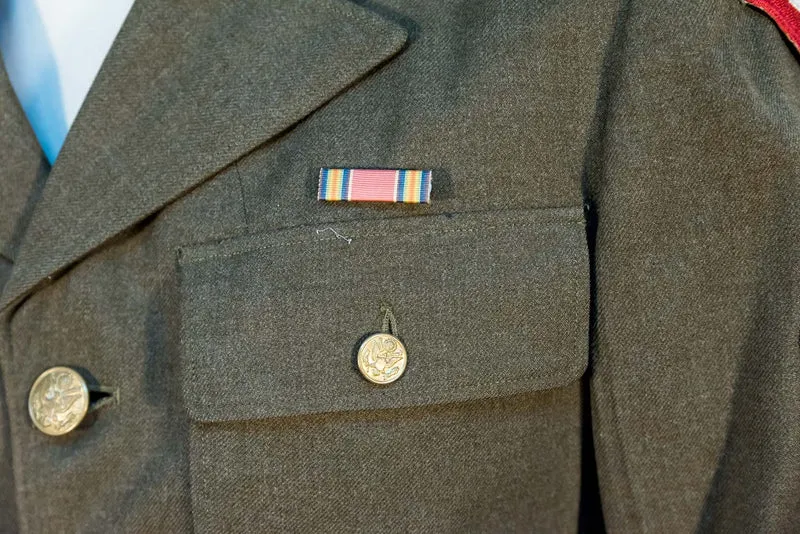 Dienstjacke der US-Armee aus dem 2. Weltkrieg