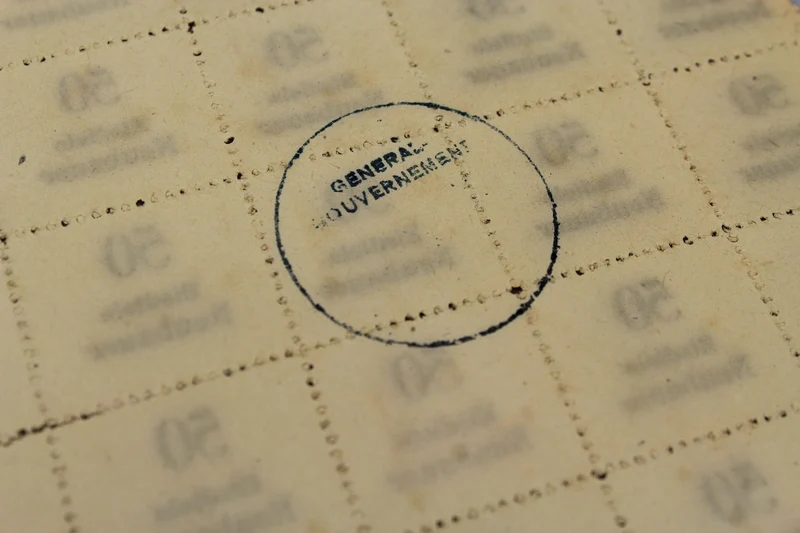 Sammelkarte für Lebensmittel