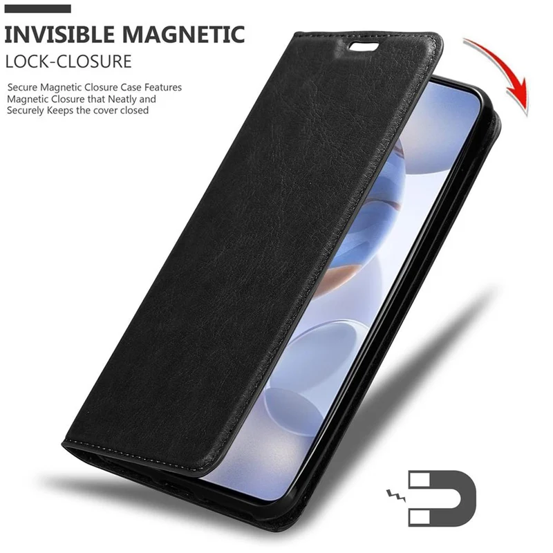 Cadorabo Hülle kompatibel mit Honor 30 Schutzhülle mit Magnetverschluss, Standfunktion und Kartenfach