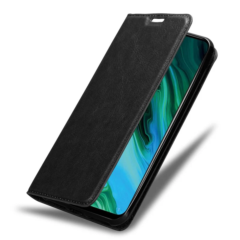 Cadorabo Hülle kompatibel mit Honor 20e Schutzhülle mit Magnetverschluss, Standfunktion und Kartenfach