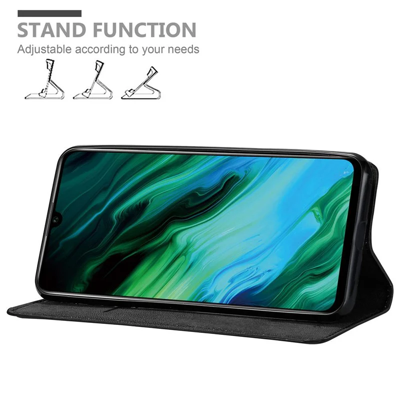 Cadorabo Hülle kompatibel mit Honor 20e Schutzhülle mit Magnetverschluss, Standfunktion und Kartenfach