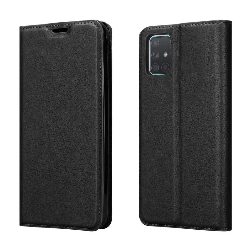 Cadorabo Hülle kompatibel mit Samsung Galaxy A71 5G Schutzhülle mit Magnetverschluss, Standfunktion und Kartenfach