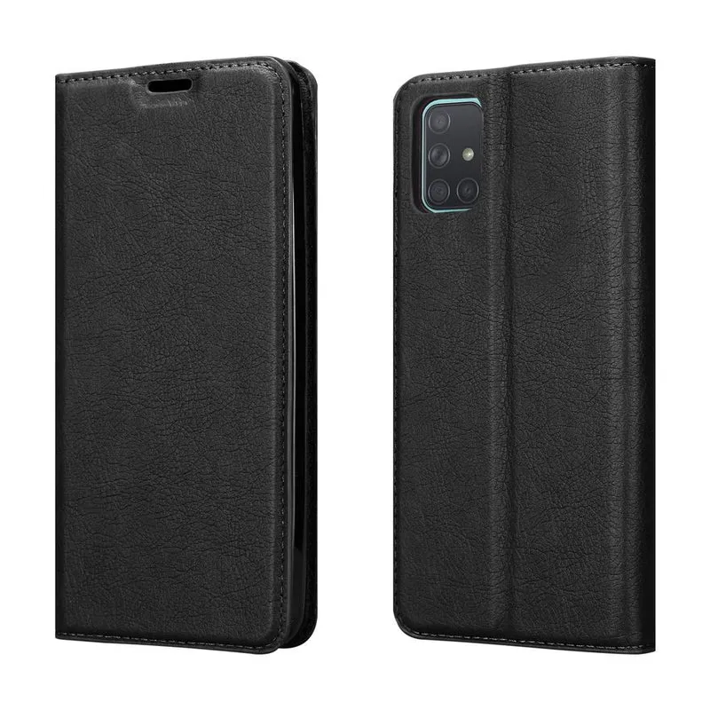 Cadorabo Hülle kompatibel mit Samsung Galaxy A71 5G Schutzhülle mit Magnetverschluss, Standfunktion und Kartenfach