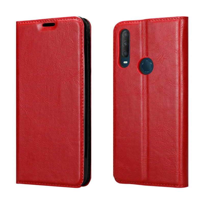 Cadorabo Hülle kompatibel mit Alcatel 1S 2020 Schutzhülle mit Magnetverschluss, Standfunktion und Kartenfach